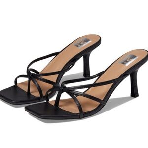 Dolce Vita | Zini Black Strappy Sandal Heels